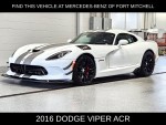 2016 DODGE VIPER ACR 